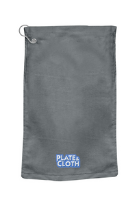 Plate & Cloth - Microfiber Golf Towel - EMB