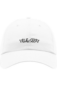 Isle of Capri - 3D Ink - Performance Hat - Black on White