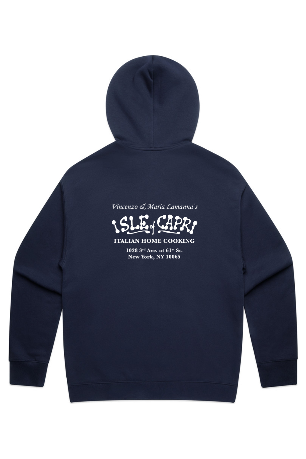 Isle of Capri - Heavy Zip Hoodie - Name & Info