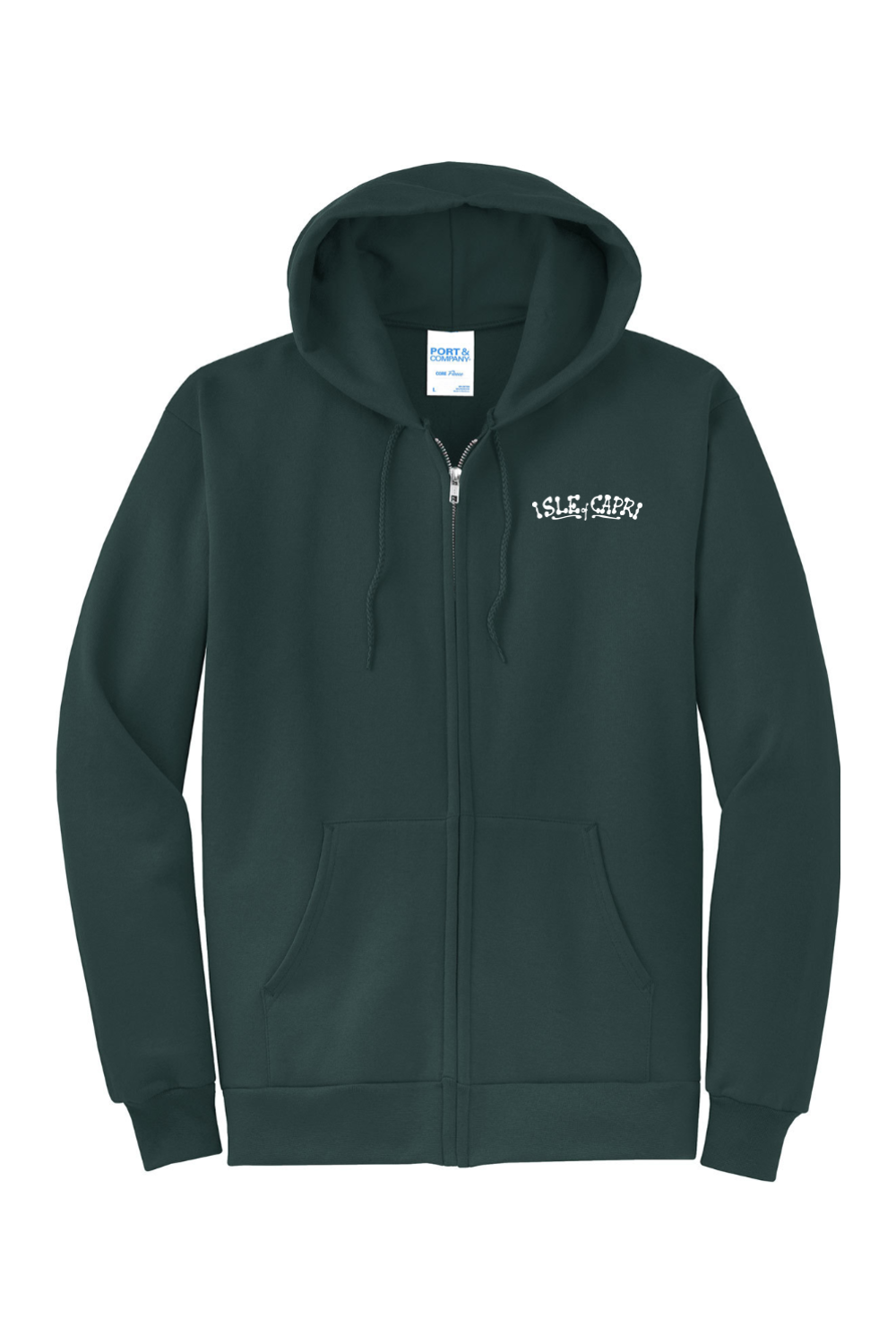 Isle of Capri - Fleece Zip Hoodie - Matchbox Image