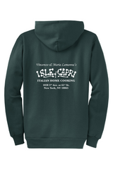 Isle of Capri - White Fleece Zip Hoodie - Name & Info