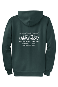 Isle of Capri - White Fleece Zip Hoodie - Name & Info