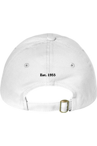 Isle of Capri - Dad Hat - 2-sided Embroidery - White