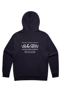 Isle of Capri - Heavy Pullover Hoodie - Name & Info