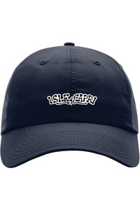 Isle of Capri - 3D Ink - Performance Hat - Black on White