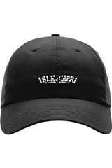 Isle of Capri - 3D Ink - Performance Hat - White on Black