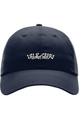 Isle of Capri - 3D Ink - Performance Hat - White on Black
