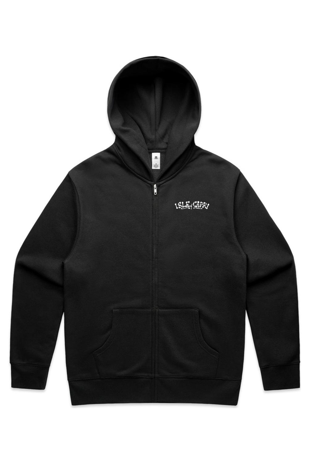 Isle of Capri - Heavy Zip Hoodie - Name & Info