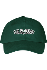 Isle of Capri - 3D Ink - Dad Hat - Black on White