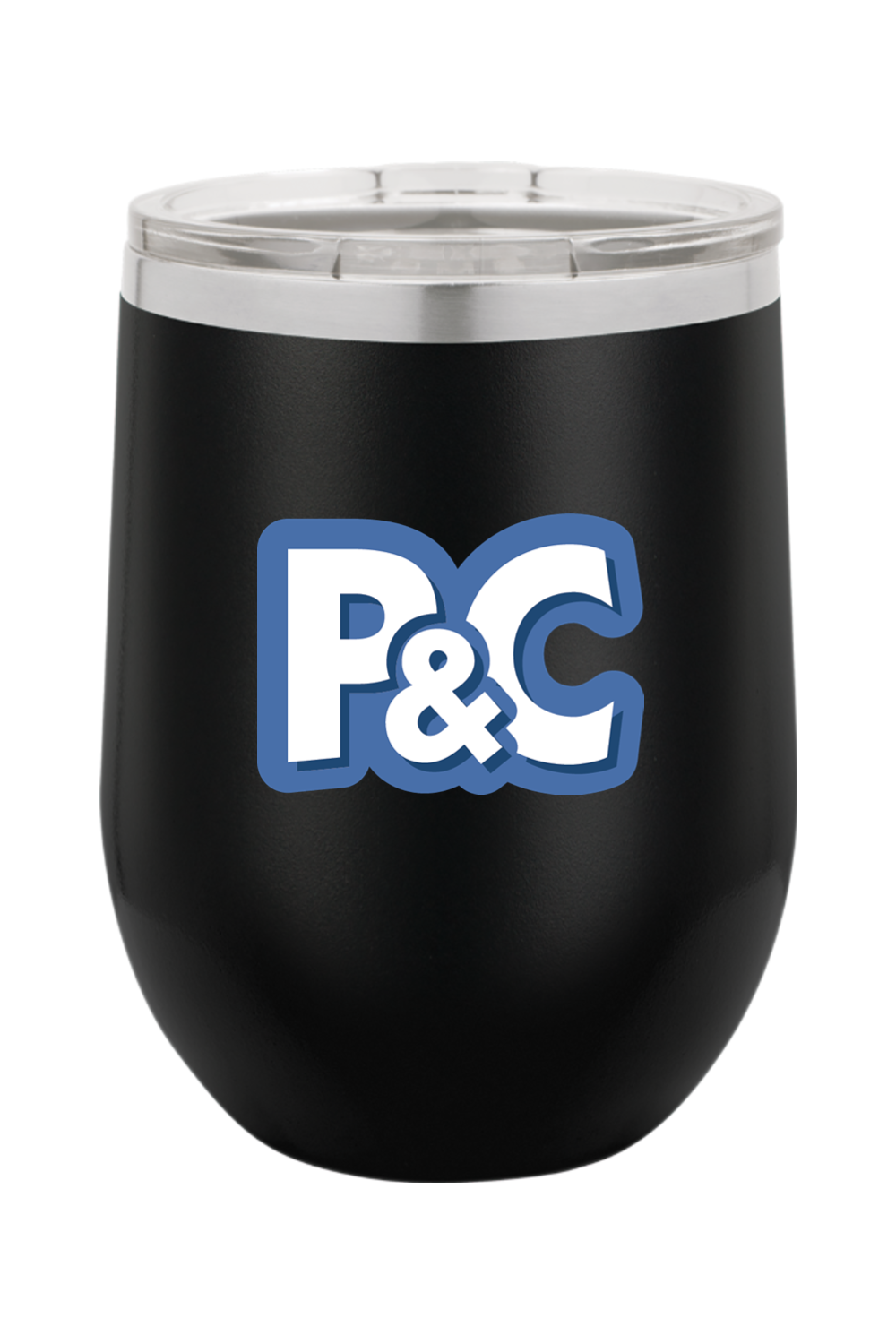 Plate & Cloth - 12oz Insulated Tumbler - Compact Logo