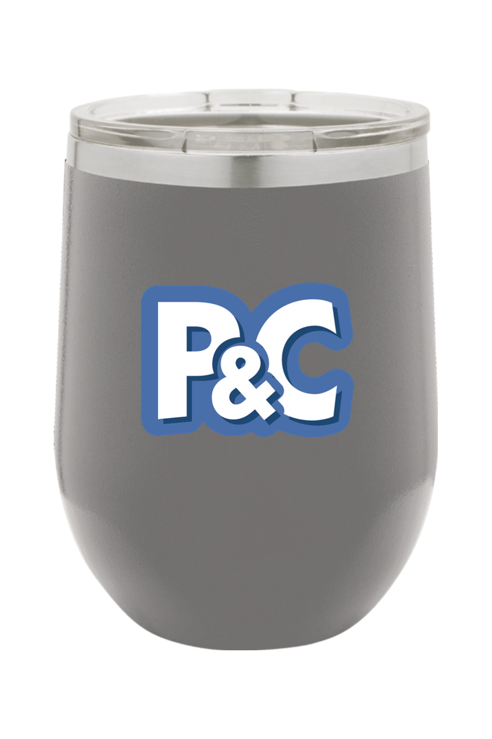 Plate & Cloth - 12oz Insulated Tumbler - Compact Logo