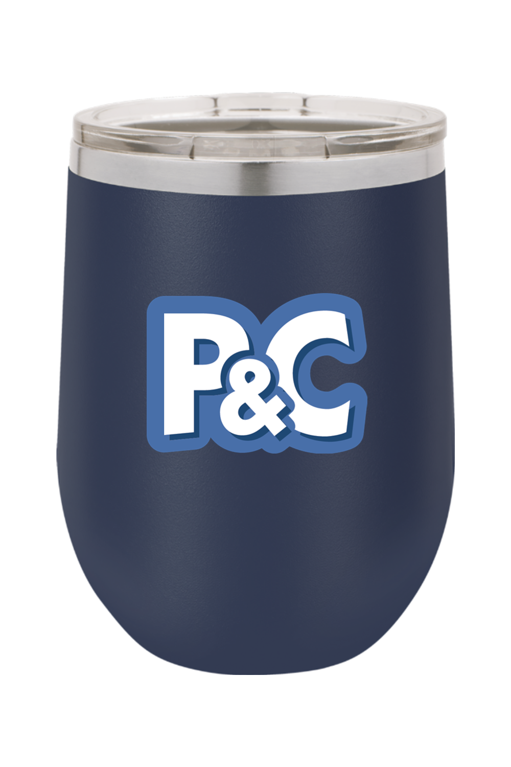 Plate & Cloth - 12oz Insulated Tumbler - Compact Logo