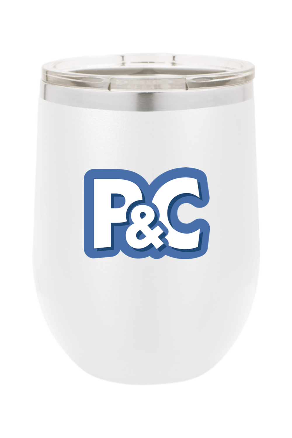Plate & Cloth - 12oz Insulated Tumbler - Compact Logo